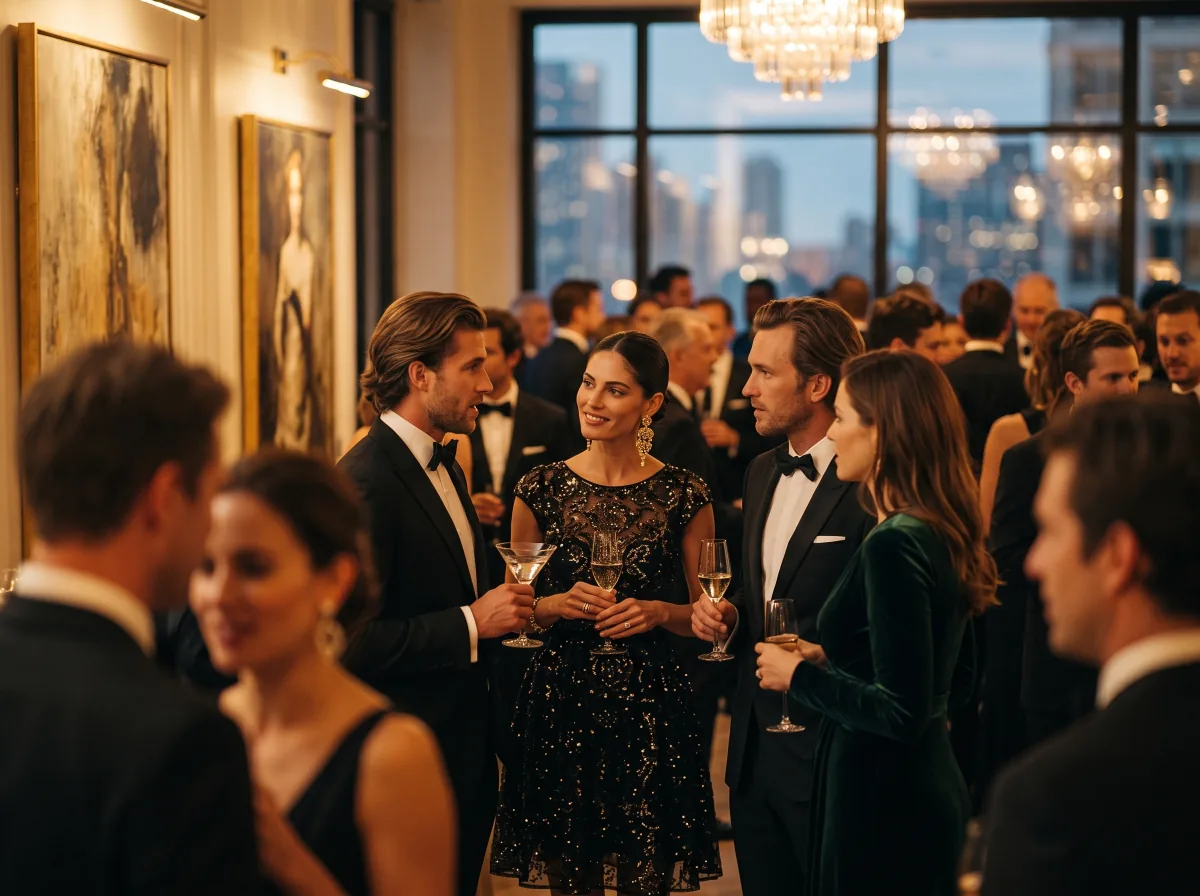 Guests at an Agency by Reyan evening event